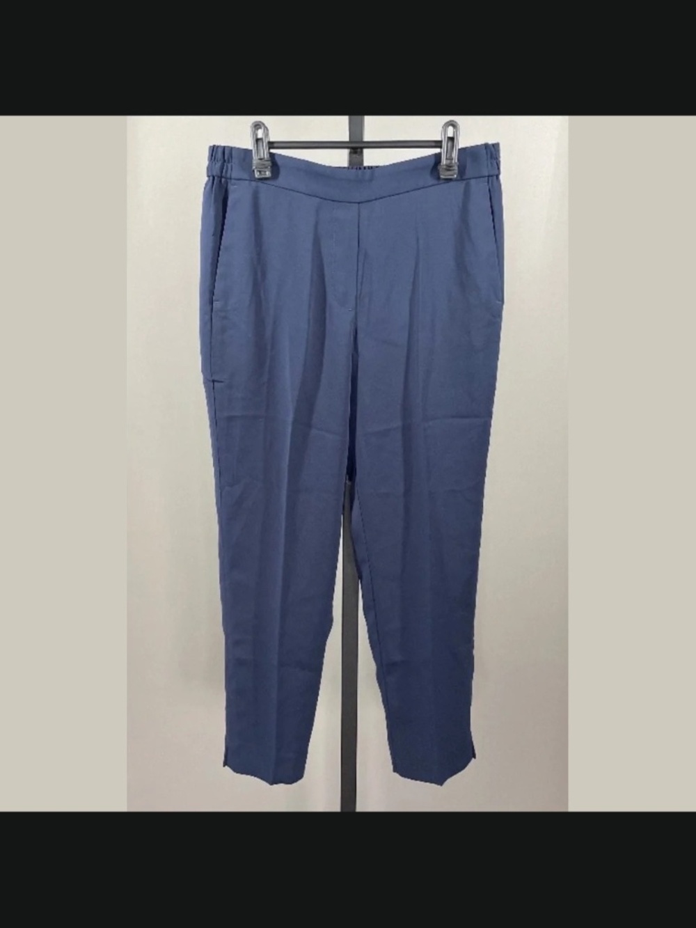 NEW J Crew Pants Womens 10 petite blue Jamie pull on preppy business casual